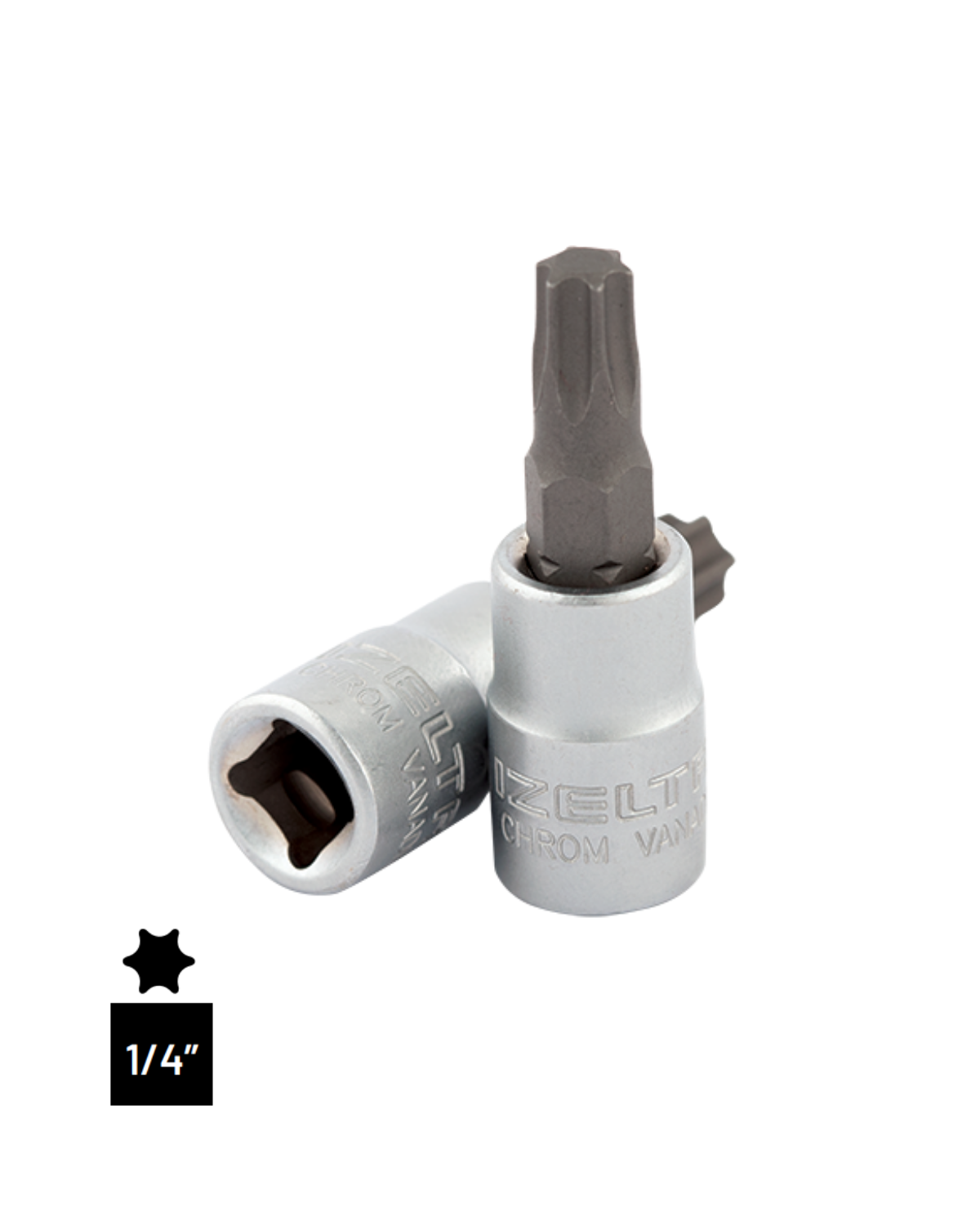 İzeltaş 1/4” Lokmalı Star Torx Uç