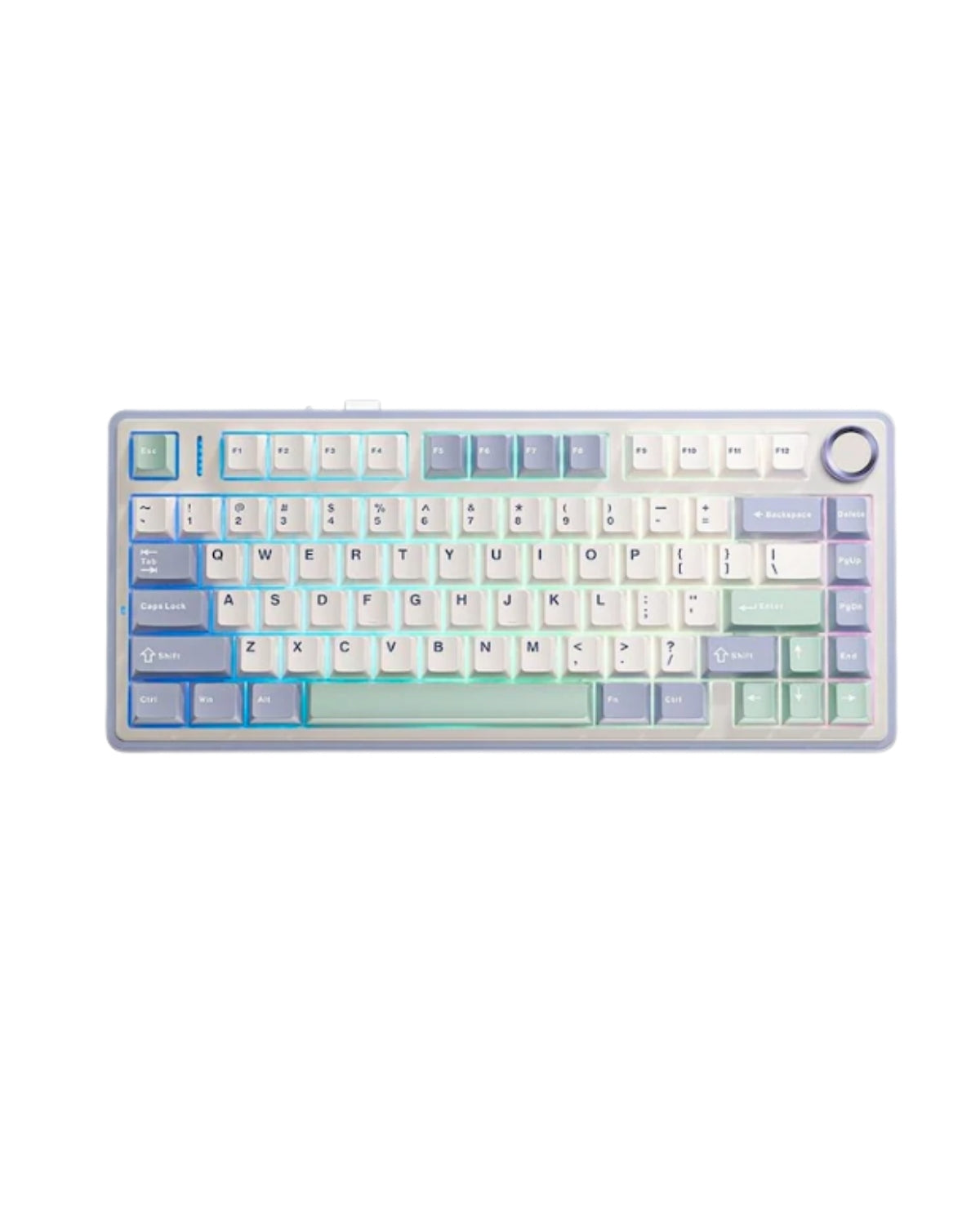 Aula F75 Mekanik Rgb Tkl Gray Switch Kablosuz Makrolu Hot Swap Klavye