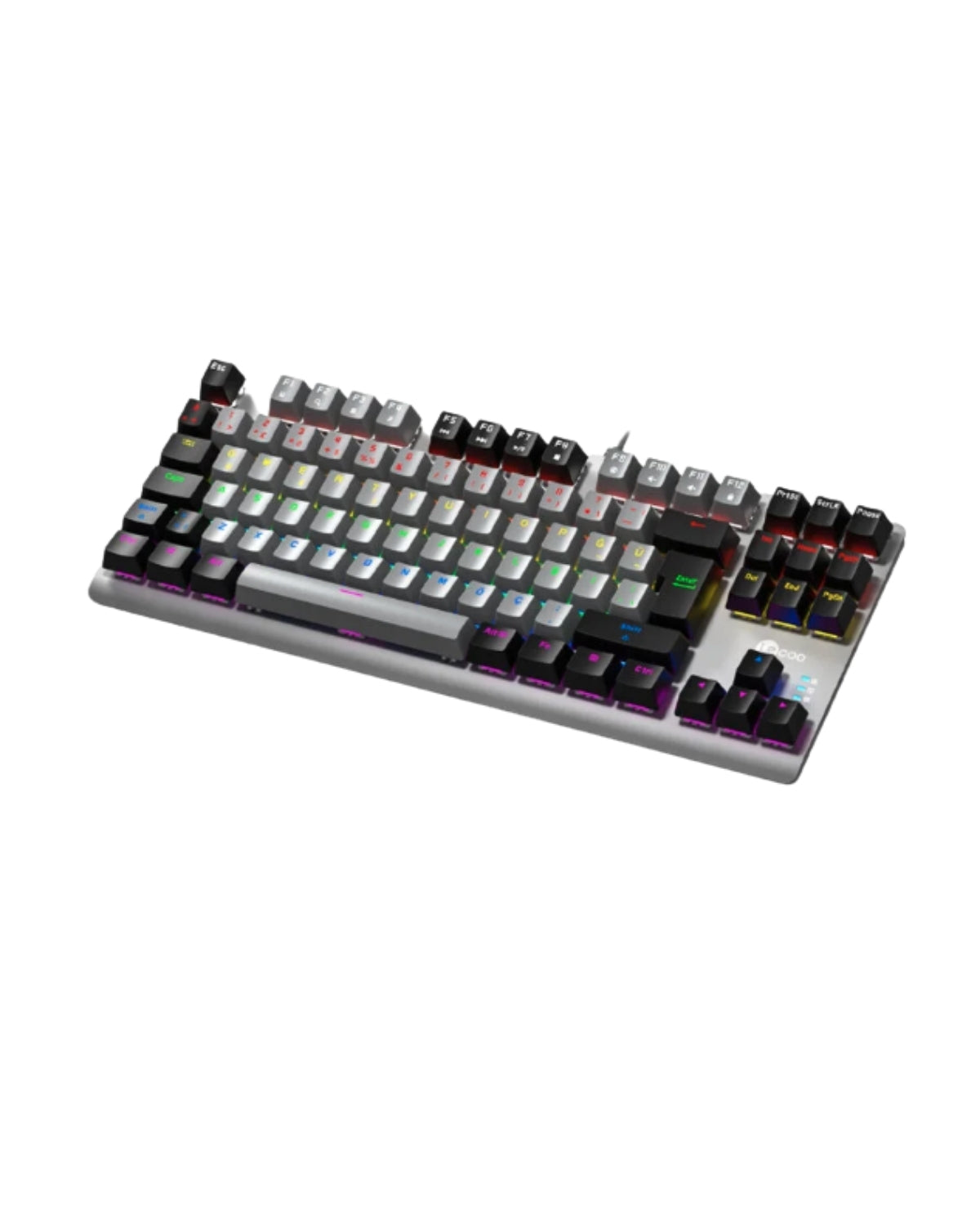 Lenovo Lecoo GK304 RGB TKL Red Switch Kablolu Mekanik Oyuncu Klavyesi
