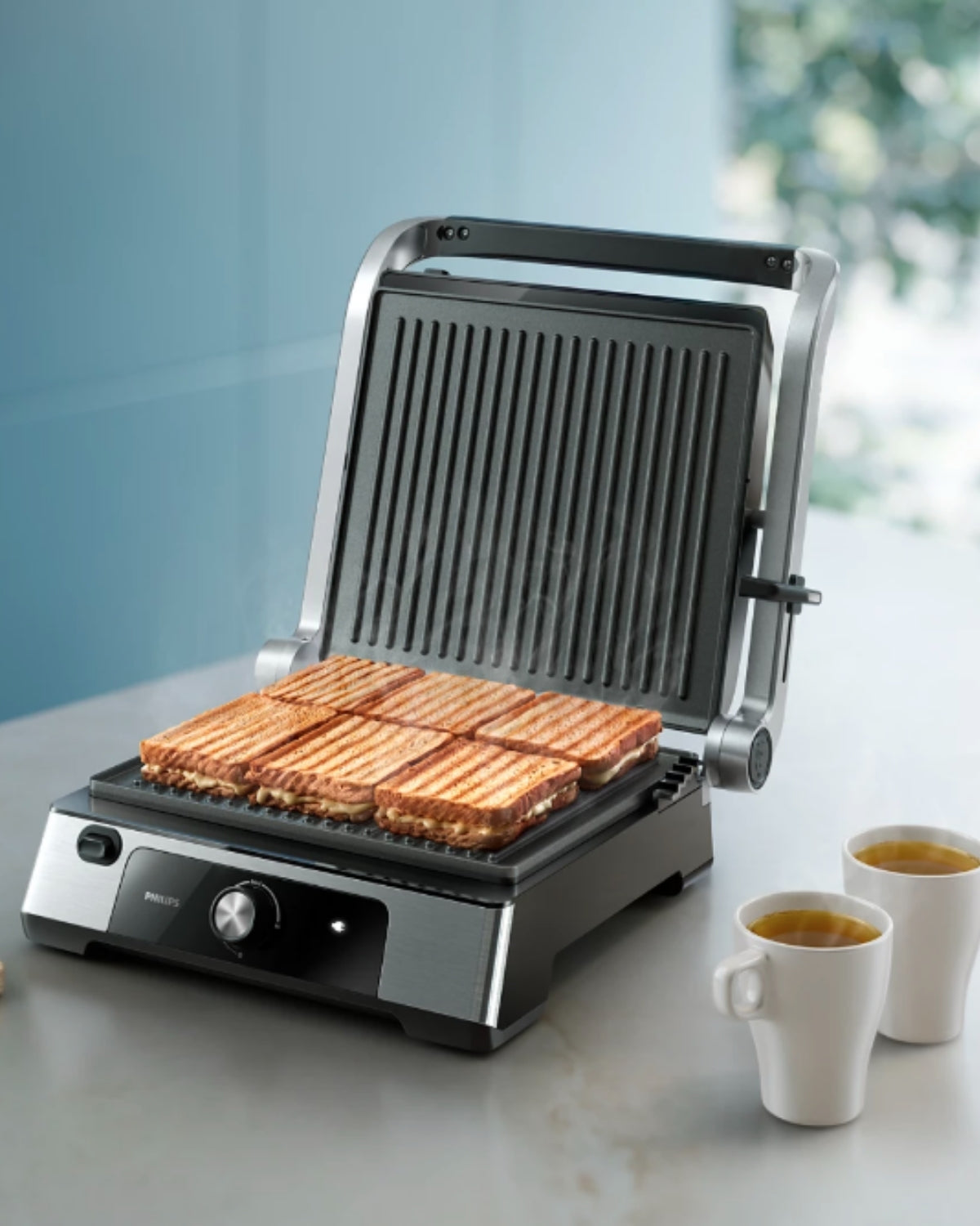 Philips 5000 Serisi Contact Grill HD6301/90 2200 W Tost Makinesi