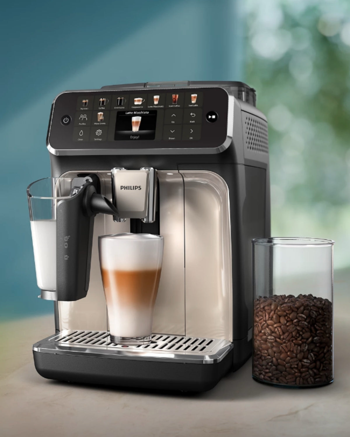 Philips 5500 Serisi LatteGo EP5547/90 Tam Otomatik Espresso Makinesi